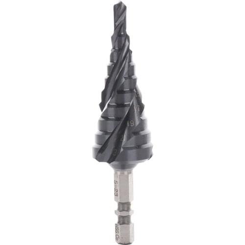 5-32MM HSS Cobalt Step Stepped Drill Bit Set Nitrogen High Speed Steel Spiral For Metal Cone Hexagon Shank Hole