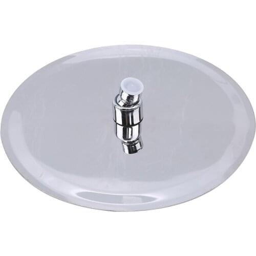 Square Round Shape Stainless Steel Ultra-thin Waterfall Rain Large Shower Head Shower Head Pressurized Rain Shower Head