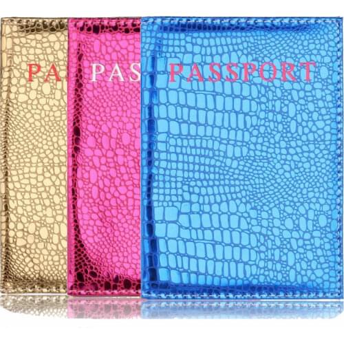 Women Men Serpentine Passport Covers Travel Accessories Holder PU Leather ID Bank Card Passport Business Wallet Case 14*9.6cm