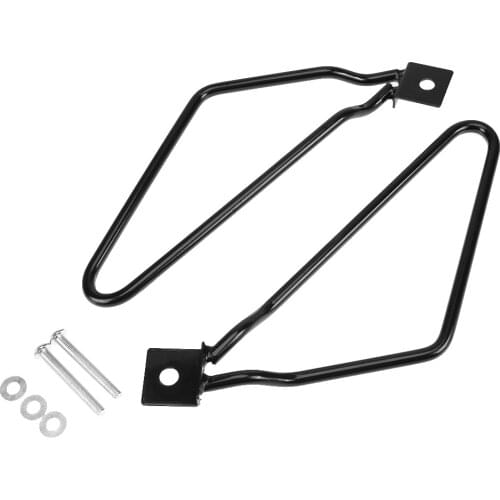VODOOL Motorcycle Saddlebag Support Brackets Set Metal Electroplating for Harley Cruise Dyna 883 High Quality Car Styling