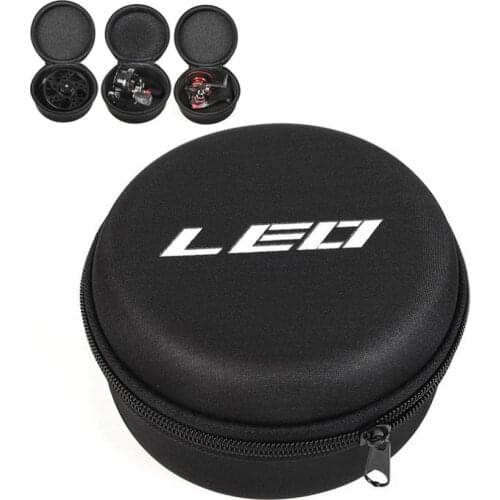 Portable EVA Fishing Reel Bag Protective Case Cover Inner Diameter 12cm for Fly /Drum / Spinning / Raft Reel