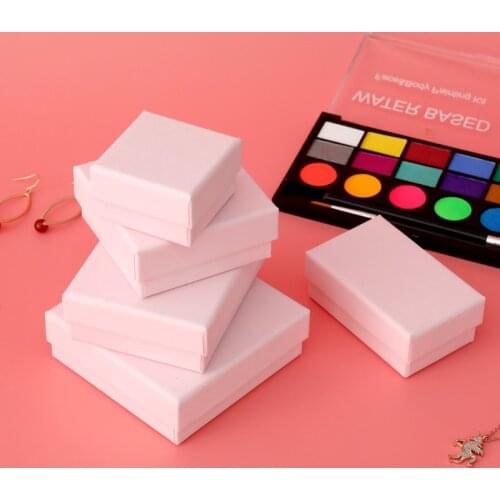 12pcs Ring Earring Jewelry Box Fashion Pendant Necklace Jewelry Box Bracelet Bracelet Box Custom Logo Jewlery Organizer Bag