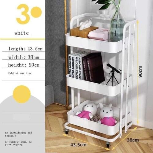 Y Cuisine Rangement Sponge Holder Bathroom Almacenamiento Cocina Repisas Estanteria Estantes Organizer Trolleys with Wheels Rack