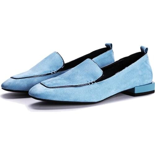 Brand New Fashion Flat Loafers Womens Shoes Slip On Female Wedding Party Office Pumps High Quality Casual Heels