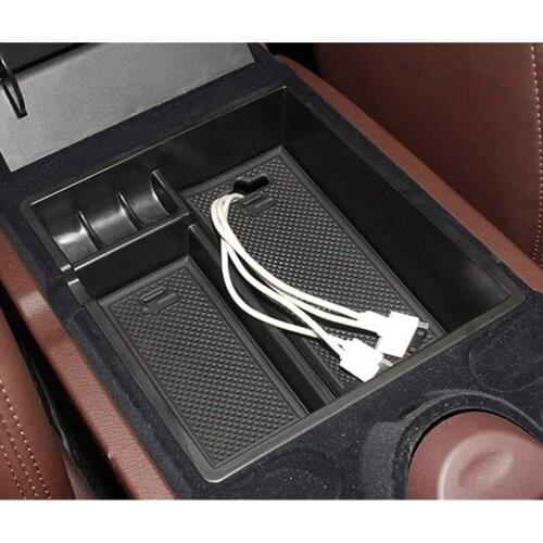 Car Interior Glove Central Armrest Box Organizer Storage Car Accessories for Infiniti QX50 2013-2017