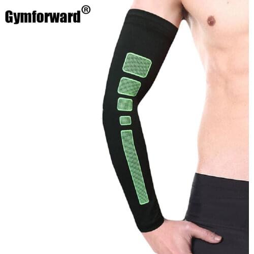 1pc Crossfit Elbow Pads Basketball Tennis Arm Brace Protector Brace Support Elastic Bandage Sports Safety Fitness Protection