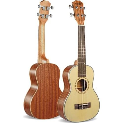 21 inch Soprano Ukelele 4 Strings uku Ingman spruce guita acoustic small guitar ukulele professional uke Concert