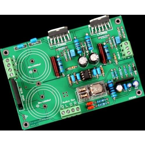 [DC Servo Architecture] LM3886 Firing Level 68W *2 Double Channel Rear Power Amplifier Board