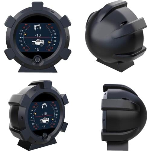 LEEPEE Car Inclinometer High Precision Compass Smart GPS Slope Meter Altitude Off-road Device Provide Slope Angle Speed Device