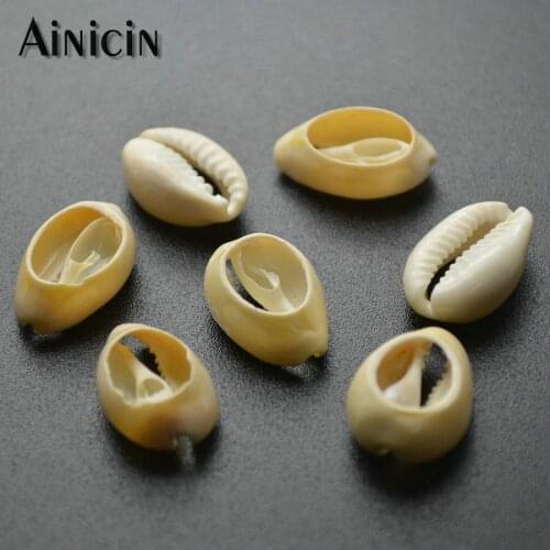 100pcs Original Color Natural Shell Loose Beads 13x20mm Fashion DIY Jewelry Findings For Bracelet Making