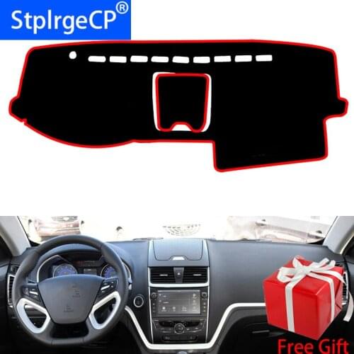For GEELY EMGRAND EC7 2016 Car Styling Dash Mat Dashmat Dashboard Sticker Cover Sun Shade Dash Board Cover Carpet