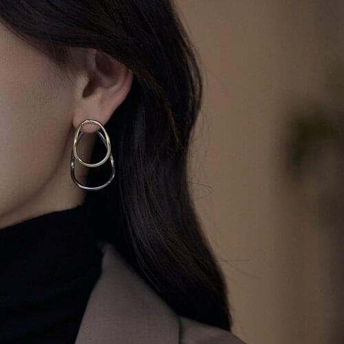 GorGor Wholesale Clip on Earrings for Women Fashion-Celtic Knot Earrings on Hoop Earrings for Women-Clipon Earrings DKE-1150