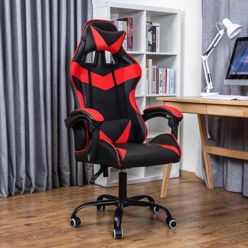 WCG Gaming Chair Computer Chair Racing Reclining High Back Computer Game Office Chair Ergonomic Desk Chairs Chaise Gaming Chair
