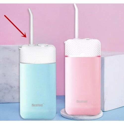 Oral Irrigator 300ML Water Tank Waterproof Teeth Cleaner USB Rechargeable Water Flosser Portable Dental Water Jet