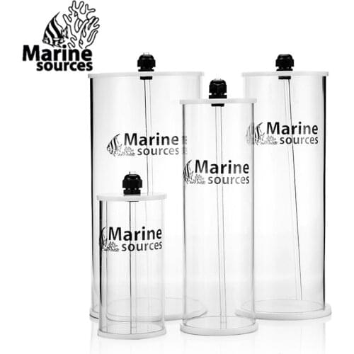 Marine Dosing Pump Liquid Container Acrylic liquid barrels for Doser Titration pump 0.8/1.5/2.5/5.0 Liters capacity MS