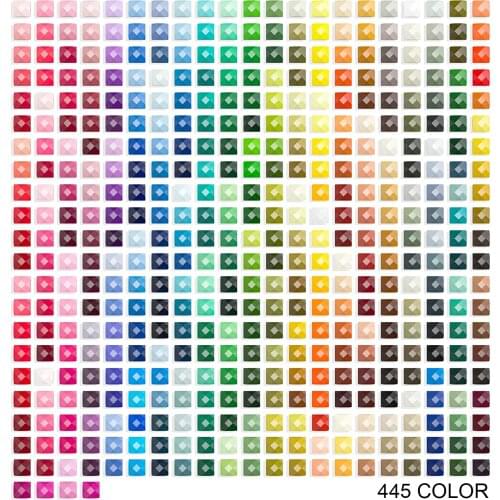 NicHome 89000 Pieces Rhinestones for Diamond Painting Kit 445 Colors Square Beads Sparkle Rhinestone for Nail Diamond Art Crafts