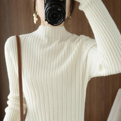New style Cashmere Sweater Women Basic Pullovers Autumn Winter Cashmere Sweaters Casual Loose Female Jumper Top