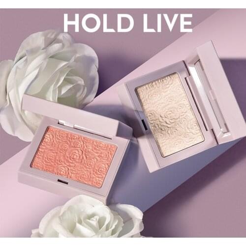 HOLD LIVE Love Dream Highlighter Powder Three-dimensional Contour Blush Fairy Brightening Glitter Highlighter Make-up Cosmetics