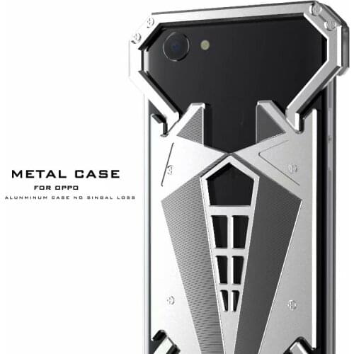 Luxury Cool Metal Case For OPPO A73 A83 A79 A7X Metal Aluminum Alloy Shockproof Armor Cases Cover Anti-knock Fundas Coque