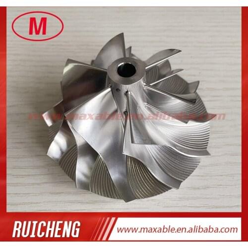 S300 173297 63.00/88.48 mm 6+6blades turbo milling/aluminum 2618/billet compressor wheel for 177283(S300SX3-63) racing