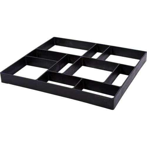 45cm Garden DIY Plastic Path Maker Model Road Paving Cement Mould Brick Stone Mould Brick Concrete Stepping Stone Stone