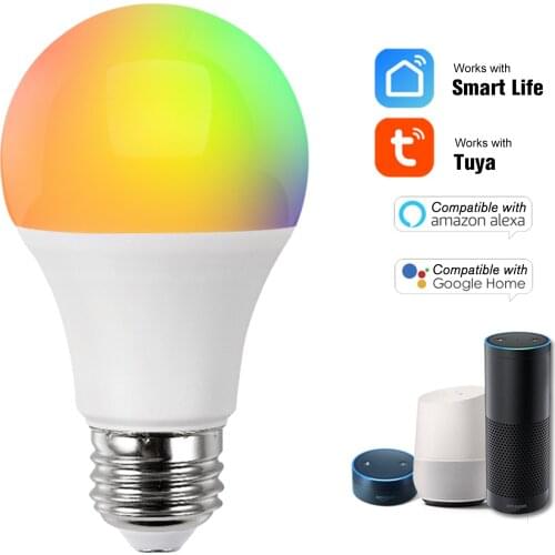 Smart WIFI LED Bulb Smart Light Bulb AC220-230V 9W E27 Dimmable Light Tuya Smart Life Remote Control Alexa Google Home Tmall