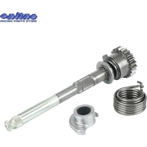 Motorcycle Kick Starter Spindle For 125cc lifan Horizontal Kick Starter Engines Dirt Pit Bikes Parts Length 199.5mm 22 Tooths