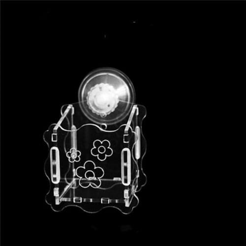 1 piece glass acrylic water plants showing cup water grass cups aquatic seed planter crystal fish tank landscapes sucker hook up