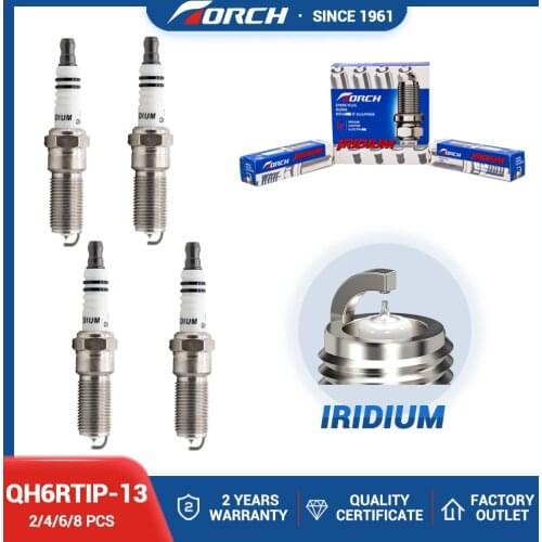 Spark Ignition Candle NGK PLTR6A-10G/PLZTR5A-13/ILTR6A-13G/LTR5BI-13 Math for Torch Brand Iridium Platinum Spark Plug QH6RTIP-13