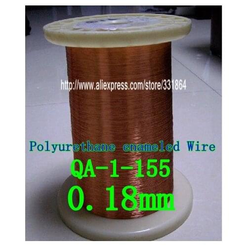 0.18mm *1000m / pcsQA-1-155 Polyurethane enameled Wire Copper Wire enameled Repair