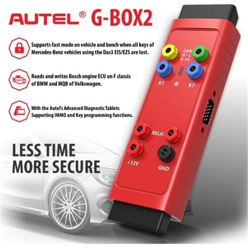 AUTEL G-BOX2 Tool for MB Vehicle All Keys Lost Work GBox2 with Autel MaxiIM IM608/IM508