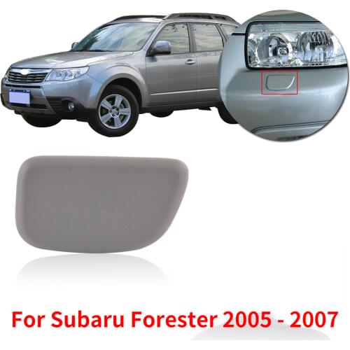 CAPQX For Subaru Forester 2005 2006 2007 Front HeadLight headlamp Washer Nozzle Cover Spray Jet cap Housing House Shell
