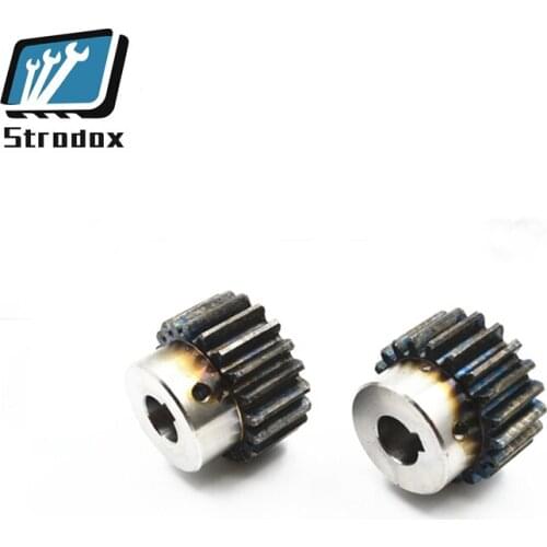 5 pcs/lot Cylindrical convex step gear shoulder gearwheel 2 module 30 teeth -40 teeth motor gear stepped gear cylindrical gear