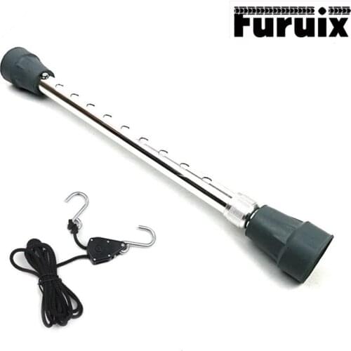 Silver Aluminum Alloy Hood Prop Tools Nylon Rope Kit Paintless Dent Repair Tools Car Body Repair Tools Engine Cover Repair Tools