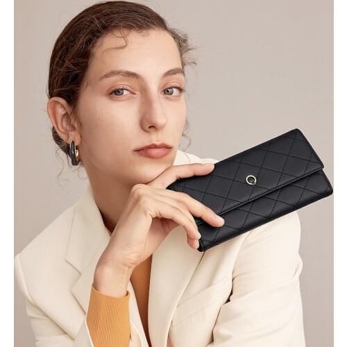 Leather Women Wallets Women Purses Fashion Long Zipper Womens Wallet Money Coin Holder Female Long Purse Female Purse Zipper