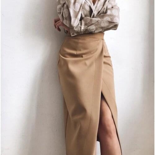 Summer skirt Commute temperament y2k irregular Velvet surface midi skirt harajuku OL style Elegant Sexy Slim High-waisted skirt