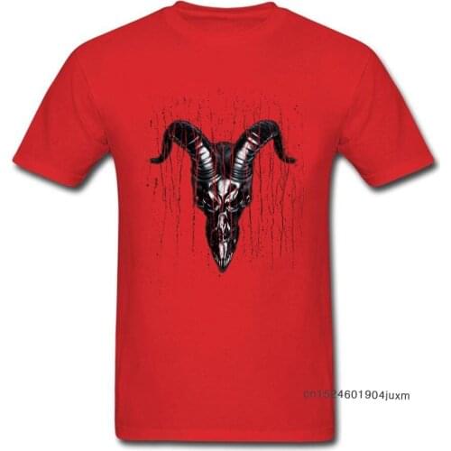 Men T Shirts Frostmourne 3D Tshirt Punk Skull T-shirt Pure Cotton Hip hop Tops Wholesale Short Sleeve Camisa Summer Tees Red