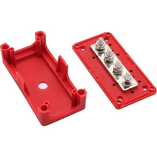 T3ED Bus Bar Box Board 300A High Current Busbar Automobiles Maximum Connection Amplifier Power Case Car Accessories