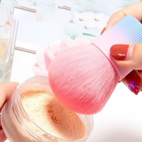 Popular Round Small Flower Brush Nail Paint Gel Dust Cleaning Brushes Make Up Brush Nail Art Manicure Tools