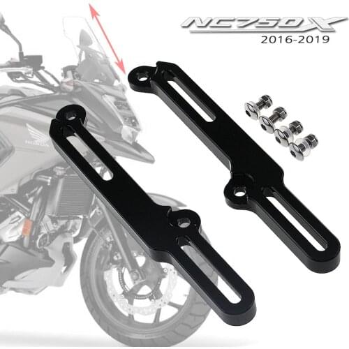 Motorcycle Windscreen Adjusters Airflow Adjustable Windscreen Wind for HONDA NC750X NC 750X NC750 X XD/XA 2016 2017 2018 2019