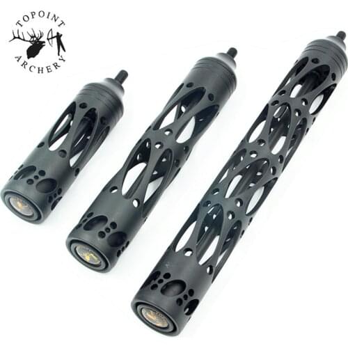 1Pc 5" 8" 11" Archery Compound Recurve Bow Stabilizer Shock Absorption Reduce Noise CNC For Outdoor Hunting Shooting Accessories