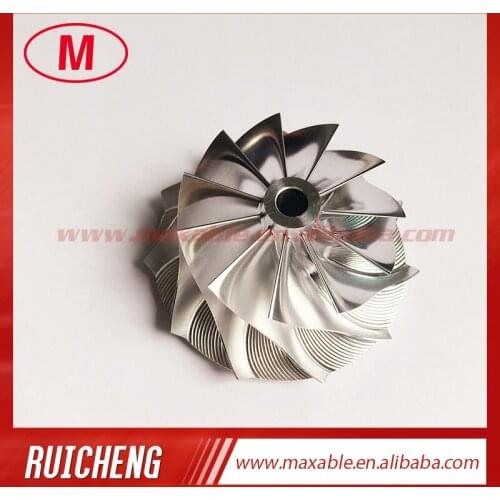 TA31 46.50/60.25mm 11+0 blades 409096-0013 high performance turbo billet/milling/aluminum 2618 compressor wheel for Kobelco 444