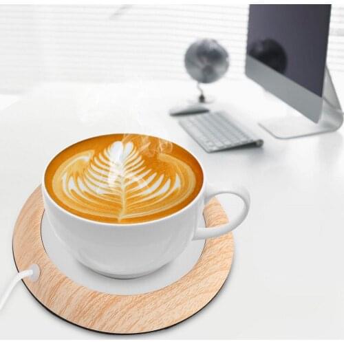 USB Electric Powered Cup Warmer Heater Pad Hot Plate Coffee Tea Milk Mug Heating Coaster Household Office Desktop Supplies