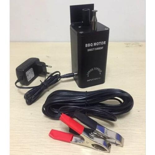 Including fish clips and adapter 12 New BBQ Motor DC battery motor,BBQ grill motor factory direct