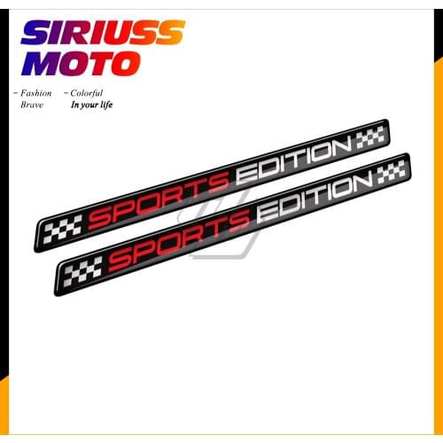 3D Resin Motorcycle Decal Sports Edition Sticker Case for BMW Triumph Ducati Yamaha Suzuki Kawasaki Decals