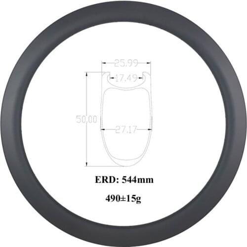 700c 50mm clincher road disc cyclocross carbon rim 26mm wide road bicycle rim no brake track 16 18 20 24 28 32 holes 24H UD