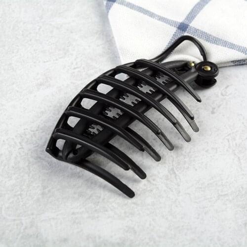 Women Lady Hair Styling Clip Stick Bun Maker Braid Tool Hair Accessories New Black