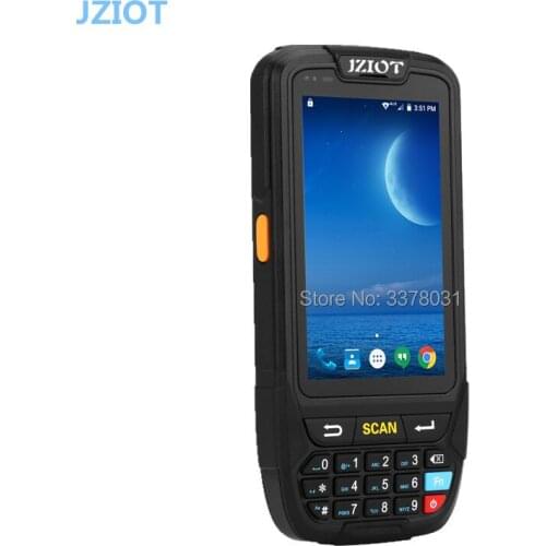 Android PDA Wireless Rugged Data Collector 1D Barcode Scanner Android Bar Code Reader with NFC Reader,GSM/4G BT gps