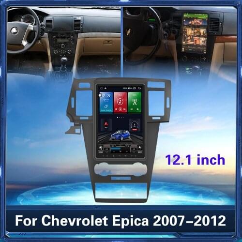 12.1 inch Car Radio Multimedia Video For Chevrolet Epica 2007-2012 GPS Navigation Android Auto Tape Recorder Video Player
