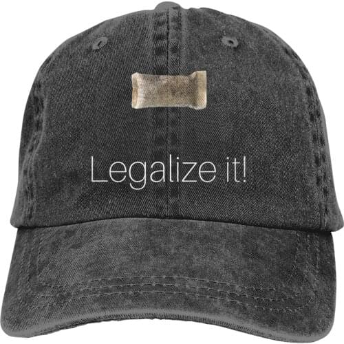 Legalize It Snus Chewing Tobacco Baseball Cap cowboy hat Peaked cap Cowboy Bebop Hats Men and women hats